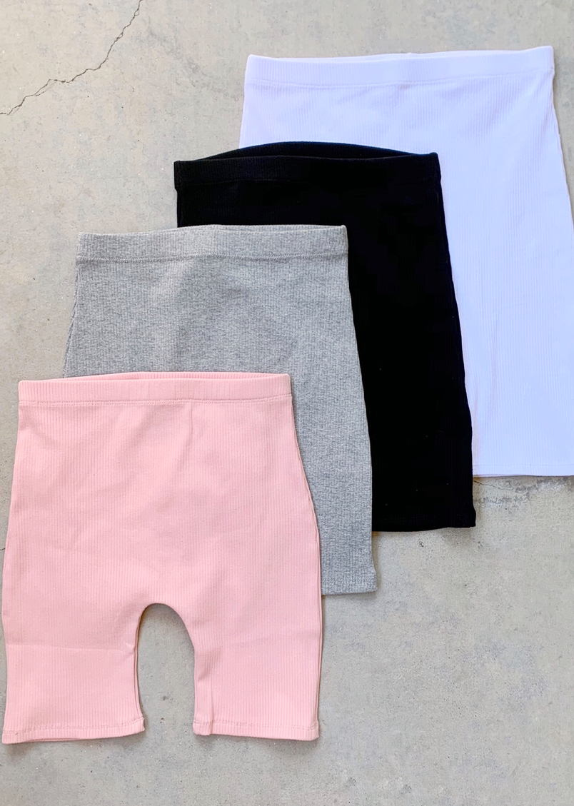 CLASSIC HIGH WAISTED BIKER SHORTS