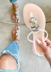SHINING FOREVER JELLY SANDALS
