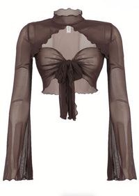 DESERT VACAY BROWN TOP