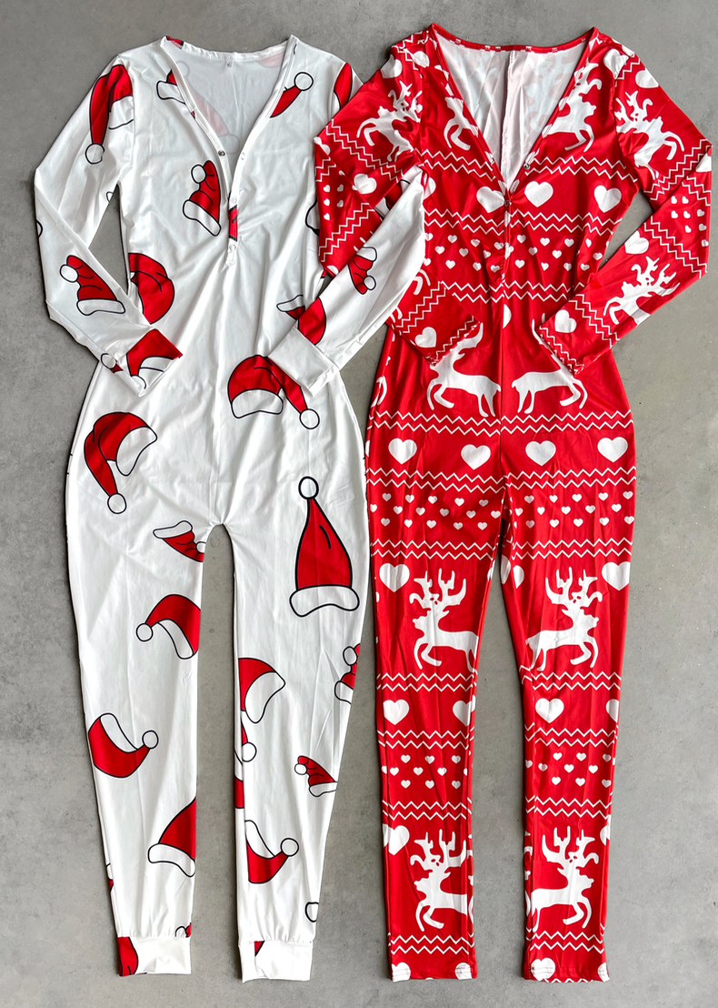 JINGLE JAMMIES SEXY HOLIDAY ONESIE JUMPSUIT