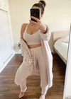 SOFT AS CLOUDS PINK CARDIGAN