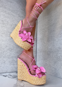 FINE LIKE NO OTHER PINK WEDGE